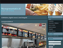 Tablet Screenshot of menupresentatie.nl